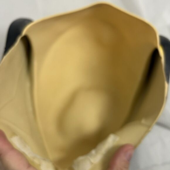 Black and Yellow Superhero Mask - Picture 3 of 5